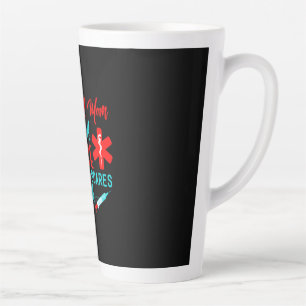 Krankengeschenk Ich bin eine Mama und Krankenschwe Milchtasse