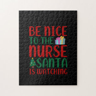 Krankengeschenk ist nett für Krankenpfleger Santa