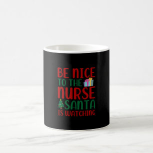 Krankengeschenk ist nett für Krankenpfleger Santa Kaffeetasse