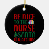 Krankengeschenk ist nett für Krankenpfleger Santa