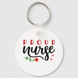 Krankengeschenk Proud Nurse Schlüsselanhänger