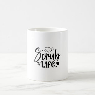 Krankengeschenk Scrub Life Kaffeetasse