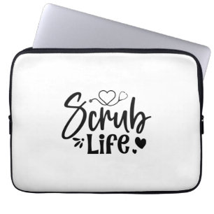 Krankengeschenk Scrub Life Laptopschutzhülle