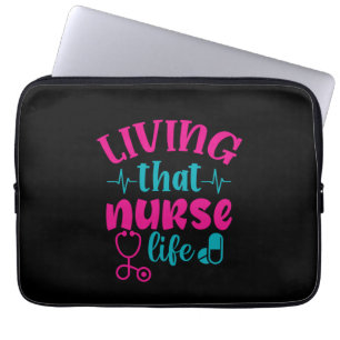 Krankengeschenke Leben in diesem Krankenleben Laptopschutzhülle
