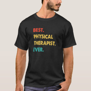Krankengymnast Retro Bester Krankengymnast E T-Shirt