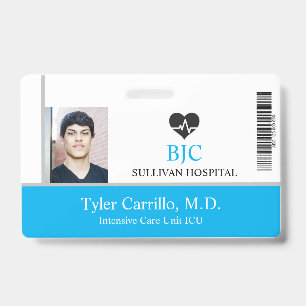 Krankenhaus-/Gesundheitsmitarbeiter-ID Ausweis