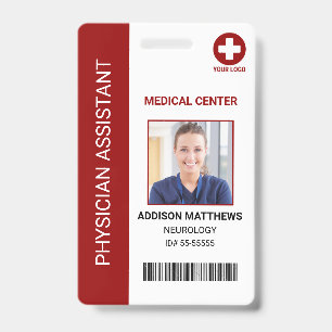 Krankenhaus-Mitarbeiter - Arzt Krankenschwester Fo Ausweis