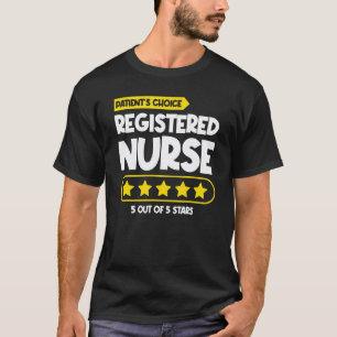 Krankenhaus Murse 5 Sterne Krankenschwestern Regis T-Shirt