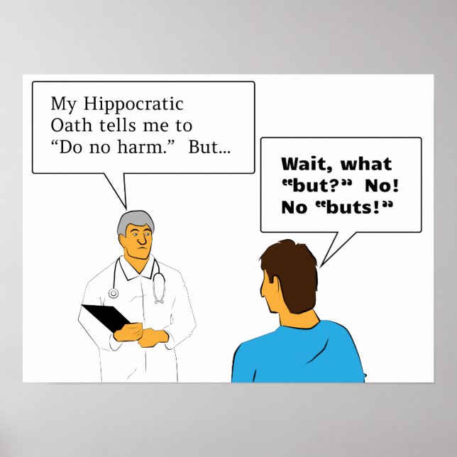 Krankenhaus Poster (Vorne)