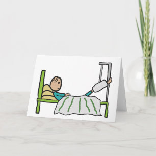 Krankenhausbett Karte