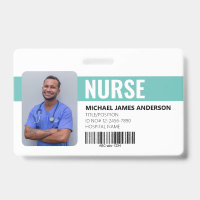 Krankenhauspersonal Krankenpflege-ID-Abzeichen