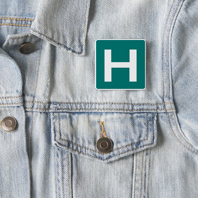 Krankenhausstraßenschutzeinrichtung Button (Von Creator hochgeladen)