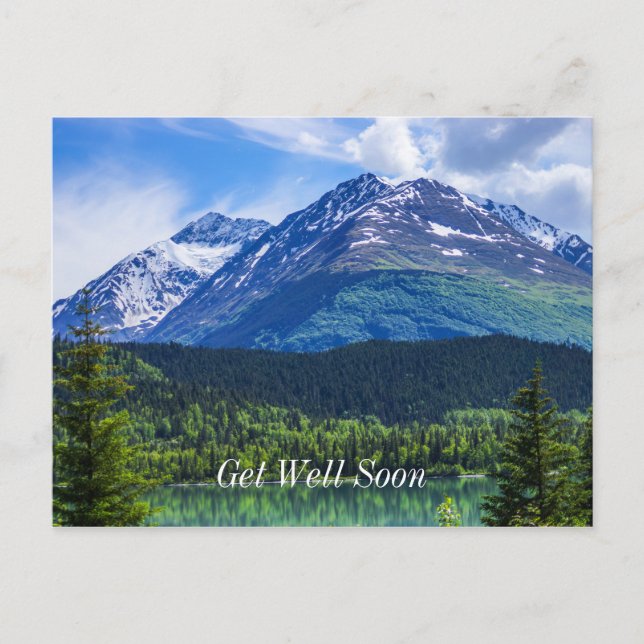 Krankenkarte Postkarte (Vorderseite)