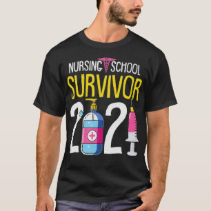 Krankenpflege 2021 RN Nurse Grad Student T-Shirt