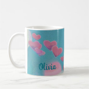 Krankenpflege Angel Monogramm Kaffeetasse