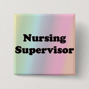 Krankenpflege-Aufsichtskraft Button