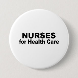 Krankenpflege Button