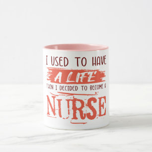 Krankenpflege. Cooles Sprichwort. Geschenkidee Tasse