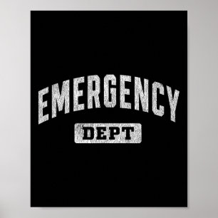 Krankenpflege des Notarzt Poster
