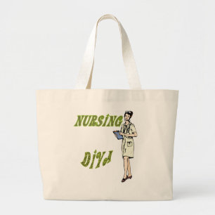 Krankenpflege-Diva Jumbo Stoffbeutel