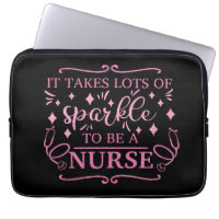 Krankenpflege Elegante Rosa Girly Glitzer
