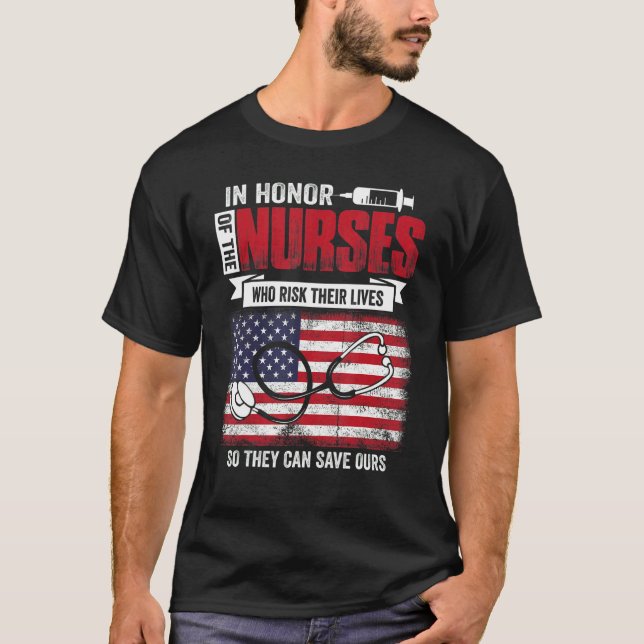 Krankenpflege für Männer Frauen T-Shirt (Vorderseite)