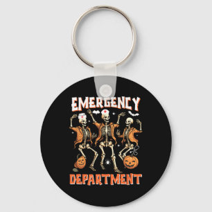 Krankenpflege Halloween Room Emergency Department Schlüsselanhänger