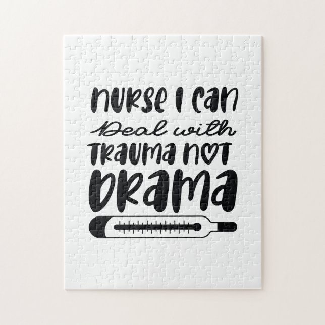 Krankenpflege Ich kann mit Trauma umgehen (Vertikal)