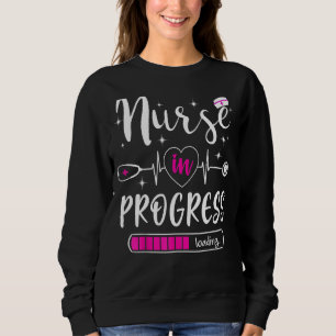 Krankenpflege im Ausbildungsbereich Sweatshirt