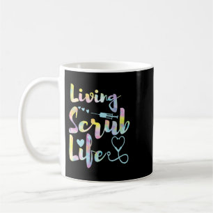 Krankenpflege im Scrub Lebensversicherung zertifiz Kaffeetasse