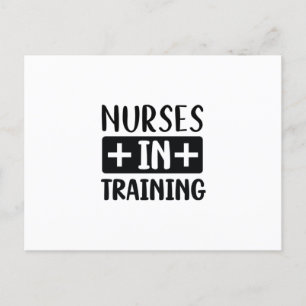 Krankenpflege in der Ausbildung Postkarte