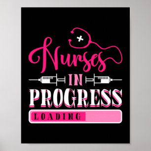 Krankenpflege in der laufenden Krankenpflege Poster