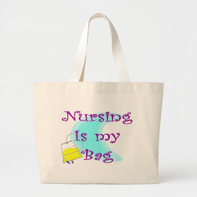 Krankenpflege ist meine Tasche foley Taschentasche (Vorne)