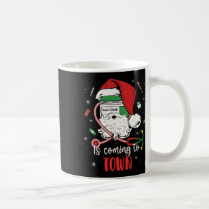 Krankenpflege Istant Xmas Sani- Tuch kommt Kaffeetasse