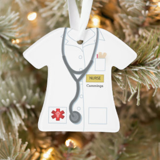 Krankenpflege Medizinische Uniform Personalisierte Ornament