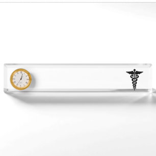 Krankenpflege Medizinisches Symbol Namensplakette