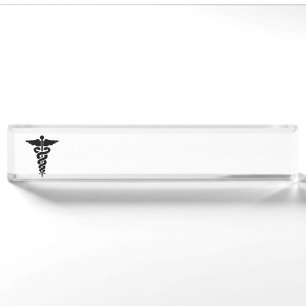 Krankenpflege Medizinisches Symbol Namensplakette