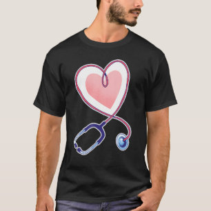 Krankenpflege Nurser Stethoscope T-Shirt
