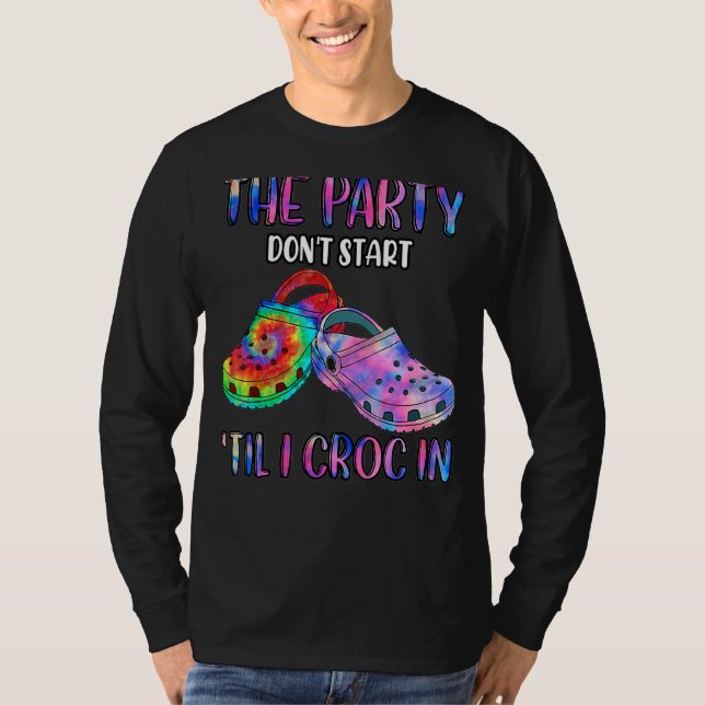 Krankenpflege P Y Don't St Til I Croc im Gesundhei T-Shirt (Vorderseite)