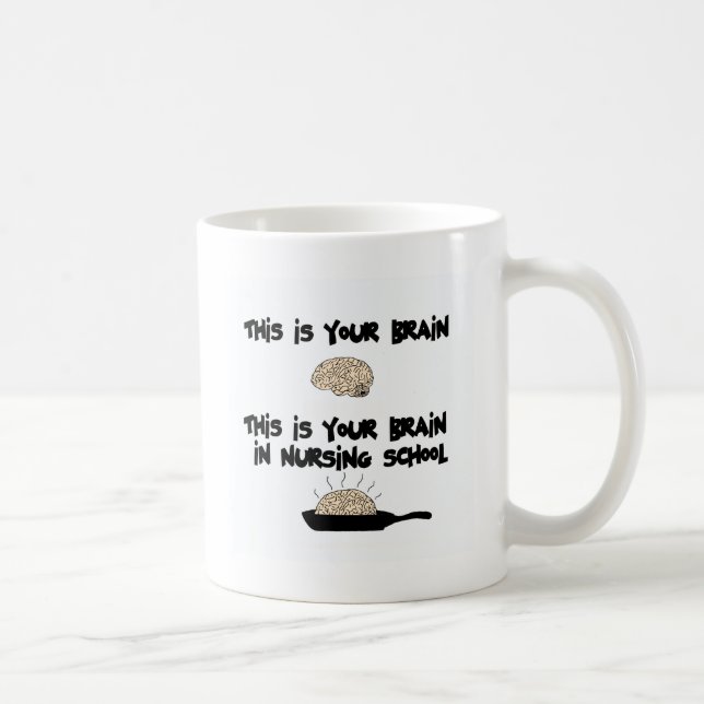 Krankenpflege-Schule Kaffeetasse (Rechts)