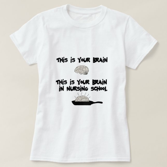 Krankenpflege-Schule T-Shirt (Design vorne)