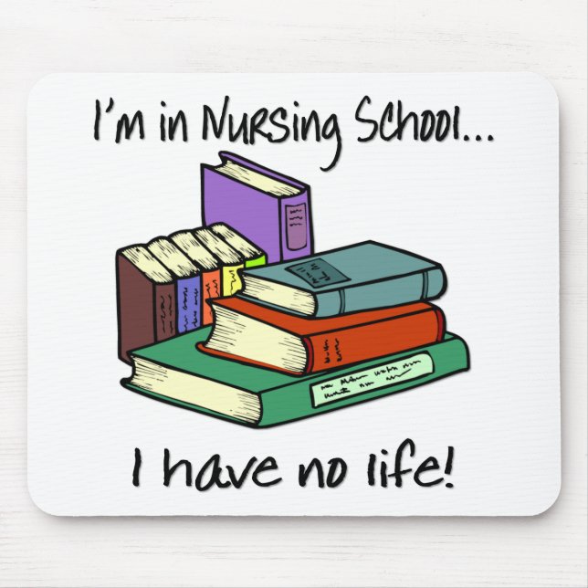 Krankenpflege-Student Mousepad (Vorne)