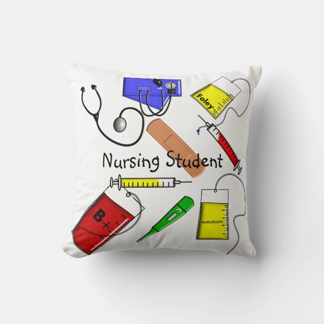 Krankenpflege-Studenten-Kissen #2 Kissen (Vorderseite)