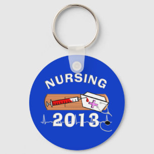 Krankenpflege-Studenten-Klasse von 2013 Schlüsselanhänger
