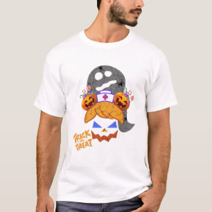 Krankenpflege "trick or treat" T-Shirt