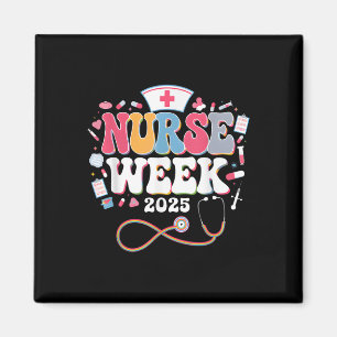 Krankenpflege-Woche - Frohe nationale Krankenpfleg Magnet