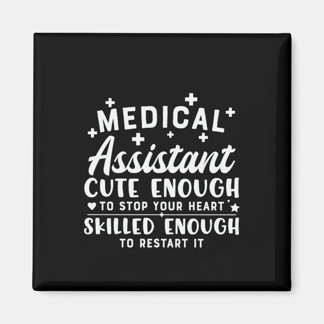 Krankenpflegeassistent Niedlich genug Magnet (Vorne)
