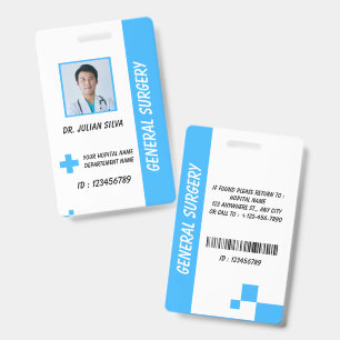 Krankenpflegepersonal Foto-ID-Ausweis Karte Ausweis
