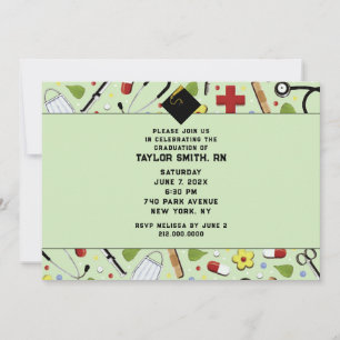 Krankenpfleger-Abschluss Einladungen