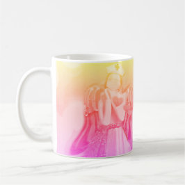 Krankenpfleger Ärztlicher Betreuer Pink Angel Kaffeetasse